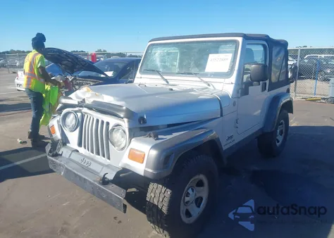 2004 Jeep Wrangler X from USA, damaged, VIN 1J4FA39S64P799528